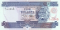Solomon Islands 5 Dollars, (1997)